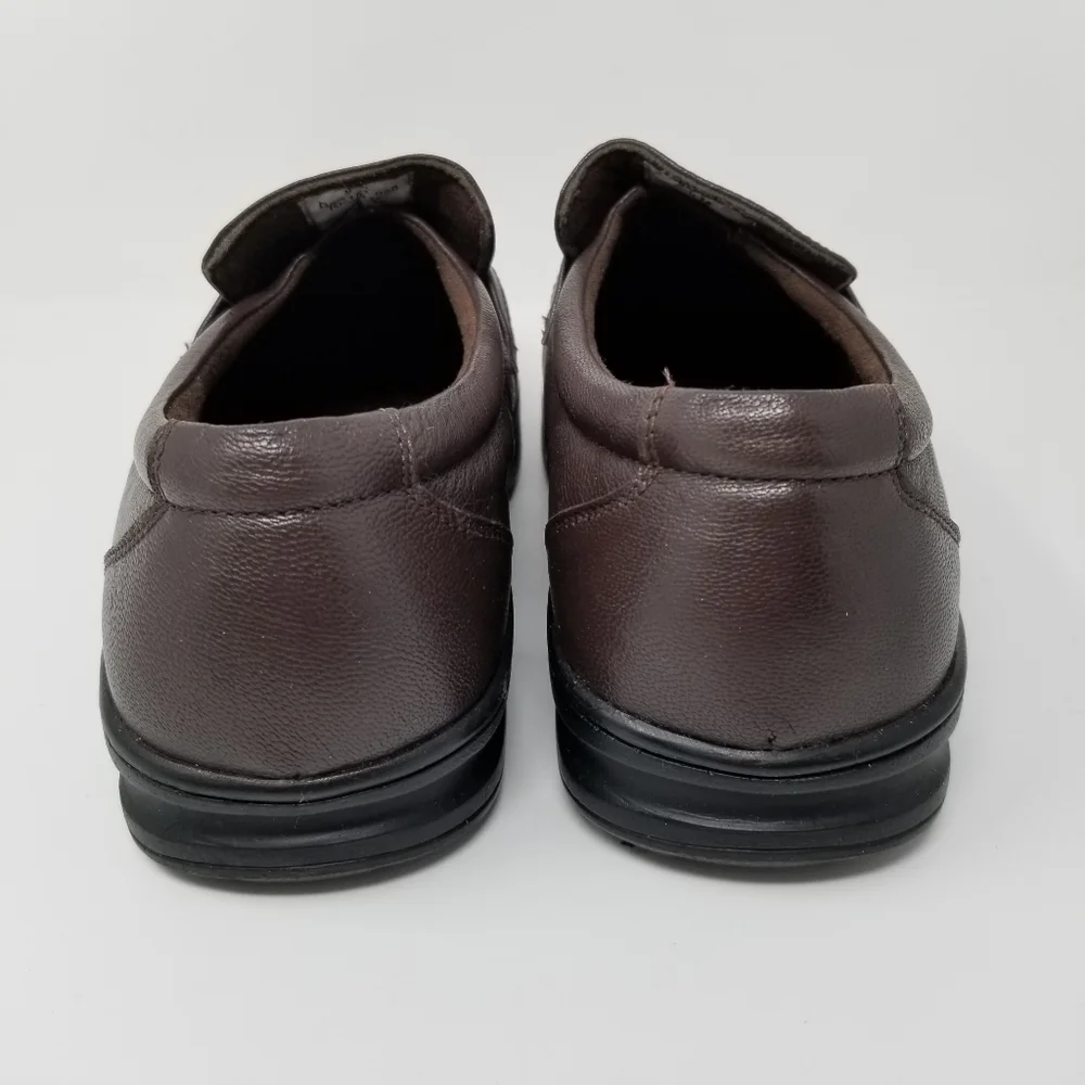 John Blair Goat Leather Loafer Slip On Shoes Brown Men's Size 9